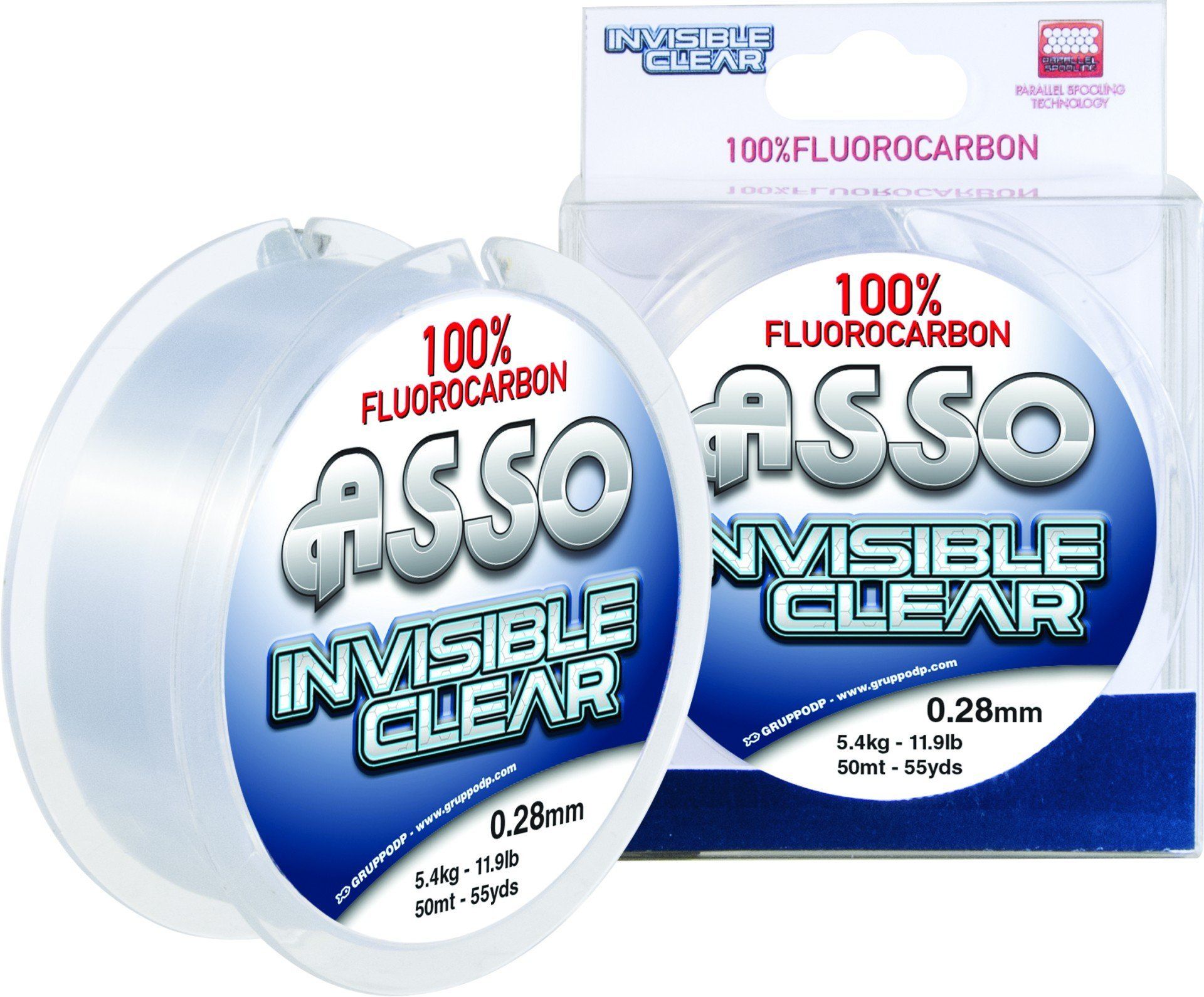 Asso Invisible Clear Paralel %100 Fluoro Carbon Misina 50mt