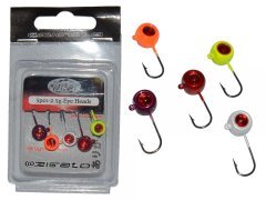 Mutant 6442 Jig Head Rigato 3D Melek Göz 3gr LRF Jig Head 5'li Paket