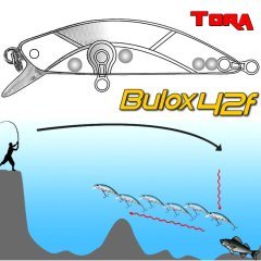 TORA Bulox 42F 4.2cm 3gr Maket Balık