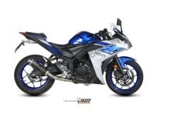 MİVV YAMAHA R25/MT25 GP STEEL BLACK FULL SYSTEM EGZOZ