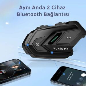 Nukrotech Nukro M2 Bluetooth İnterkom Seti