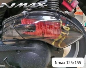 T-Moto Nmax Şeffaf Hava Filtresi Kapağı