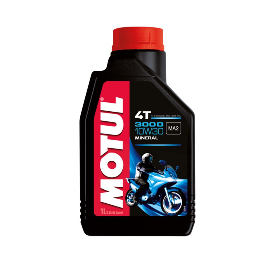 MOTUL 3000 10W30 MINERAL MOTOSİKLET YAĞI (1 LT)