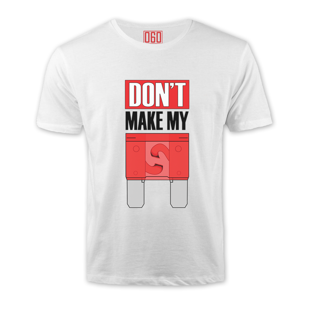 060 Sigorta Logo Beyaz Tshirt