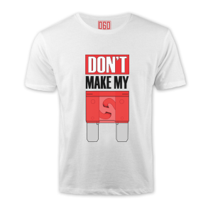 060 Sigorta Logo Beyaz Tshirt