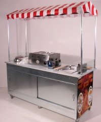 Hot Dog Çubukta Patates ve Bardakta Mısır Standı (Model Çeşme) 65X180