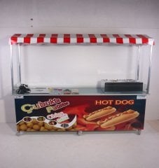 Çubukta Patates ve Hotdog Arabası (Model Dalyan) 65x180