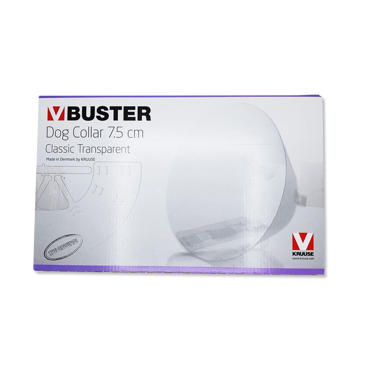 Buster Elizabeth Köpek Yakalığı. Transparan. 7,5 cm (10'lu Paket)