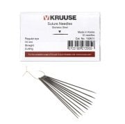 Kruuse-Vet Sütür İğnesi. Regular Eye. Düz. Keskin. 90 mm. 10/pk