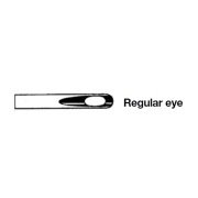 Veteriner Sütür İğnesi. Regular Eye. 1/2. Keskin. 25 mm. 10/pk