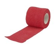 VALUELINE Flexible Bandaj. Kırmızı. 5 cm x 4.5 metre ( 10'lu Paket )