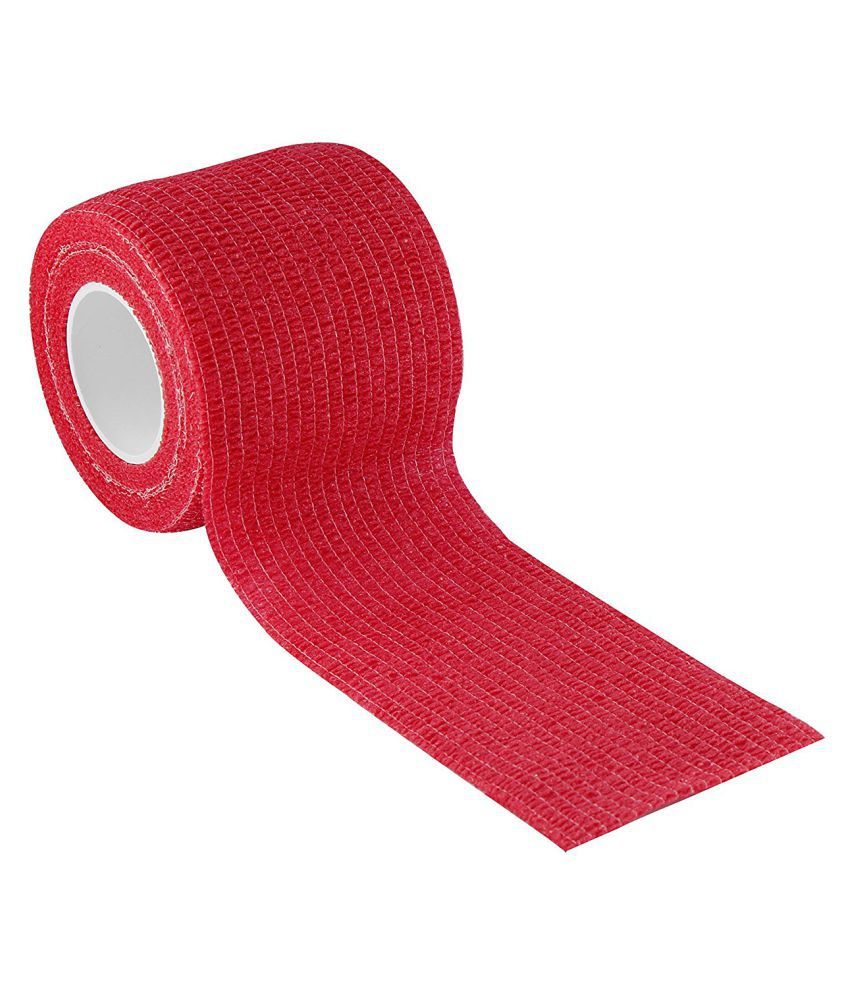 Fioniavet Cohesive Elastik Bandaj. Bitter Taste (Acılı) Kırmızı. 5 x 4,5 mt.