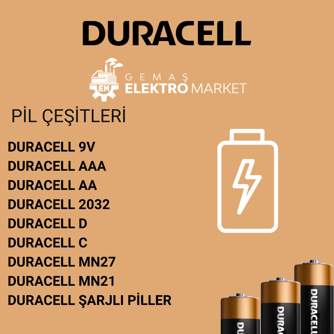 Pil Nedir? Çeşitleri Nelerdir? Şarj Edilebilen ve Şarj Edilemeyen Piller