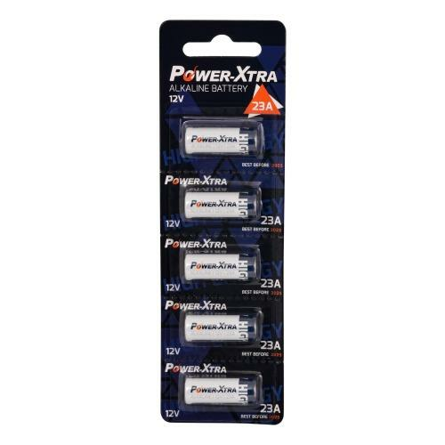PowerXtra 23A 12V Alkalin Pil 5 Adet