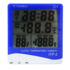 TT-Technic ITP-2 Sıcaklık ve Nem Ölçer Termometre