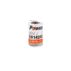 Power-Xtra 3.6V ER14250  Li-SOCI2 Lithium Pil