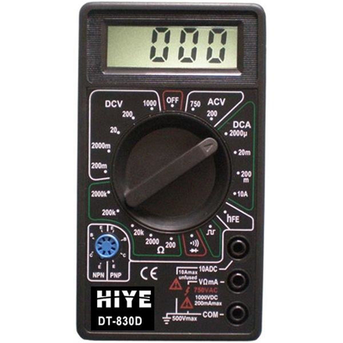 Hiye DT-830D Dijital Multimetre
