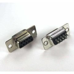 9 Pin Dişi D-Sub Konnektör