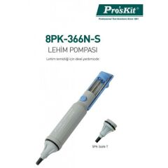 ProsKit 8PK-366N-S Lehim Sökme Pompası - Mavi