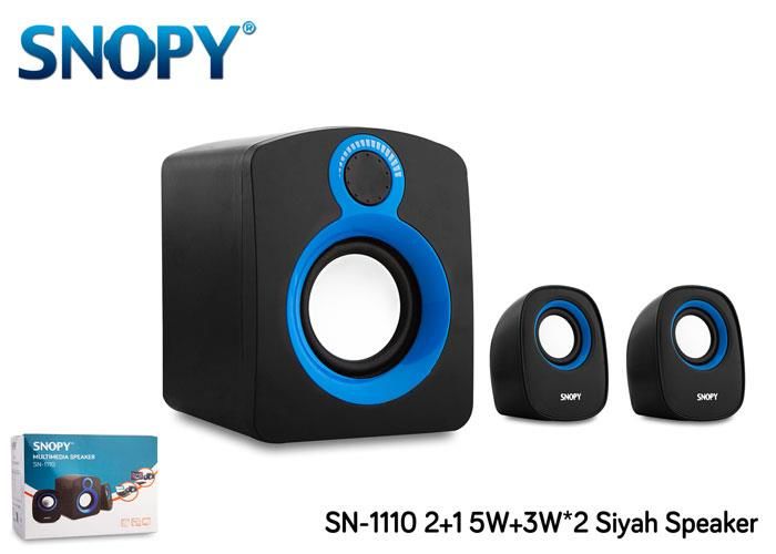 Snopy Snopy Sn-1110 2+1 5W+3W*2 Siyah Speaker