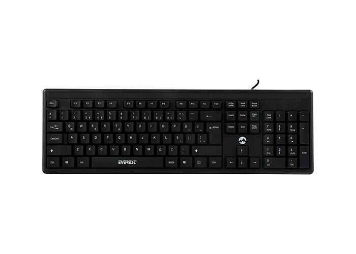 Q EVEREST KB-1002 USB STANDART SIYAH KLAVYE