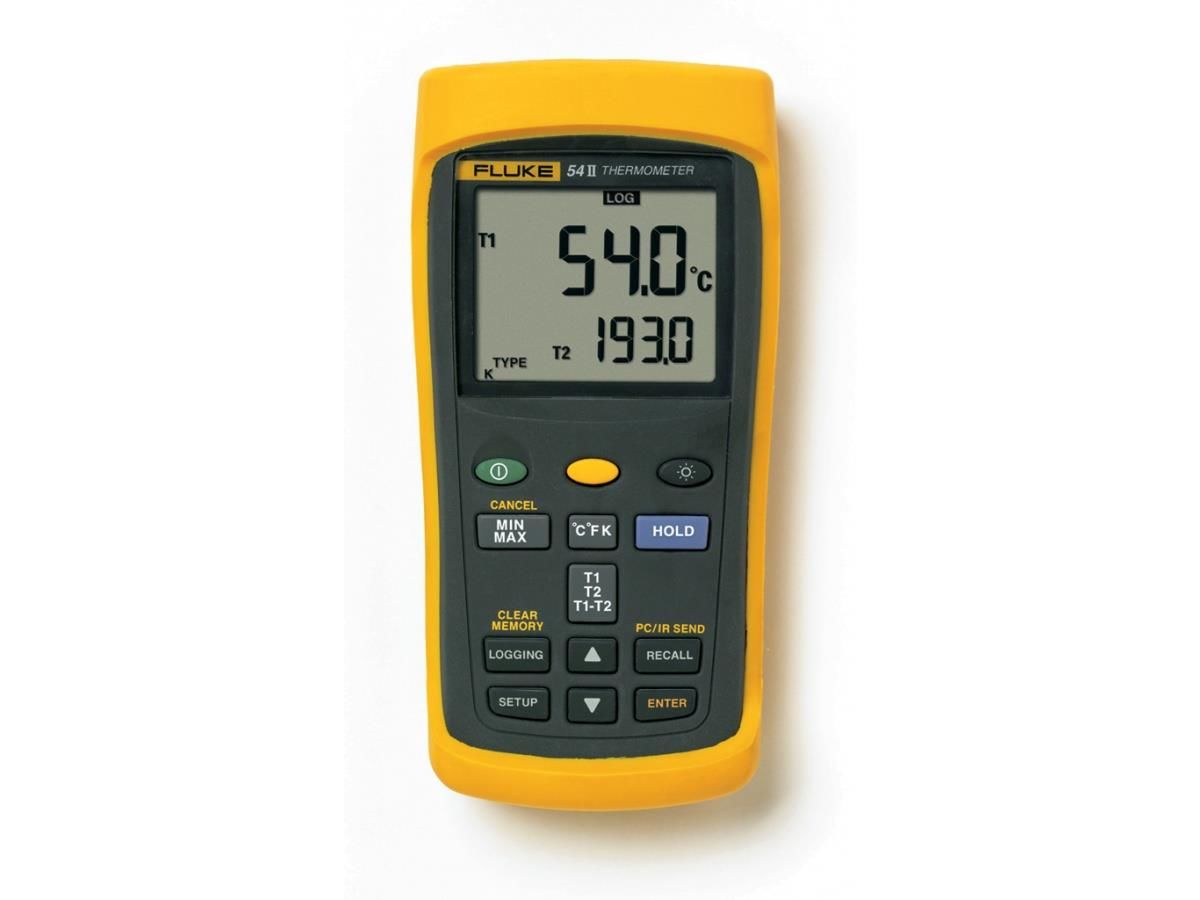 Fluke 54 II Çift Girisli Dijital Termometre