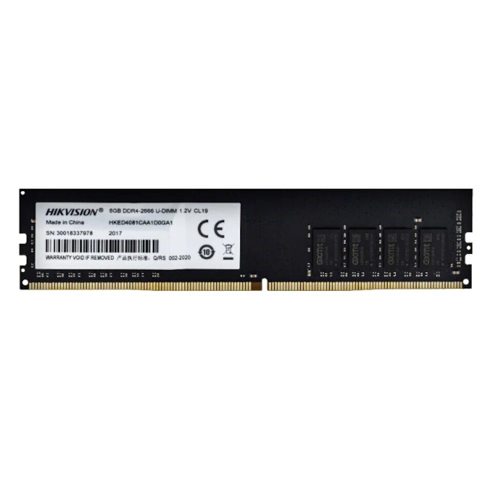 8 GB DDR4  2666MHZ HIKVISION 1.2 Volt PC  RAM  HKED4081CBA1D0ZA1