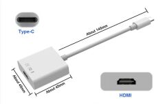 CODEGEN CDG-CNV33 USB 3.1 Type-C Erkek - HDMI Dişi Çevirici Adaptör