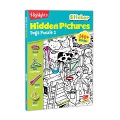 Sticker Hidden Pictures 4'lü Set