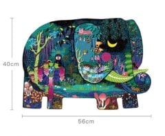 Fil Rüyası 280 Parça Puzzle - Elephant Dream Mideer