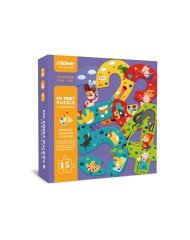 My First Puzzle 12345 16 Parça Sayılar İlk Puzzle Etkinliğim