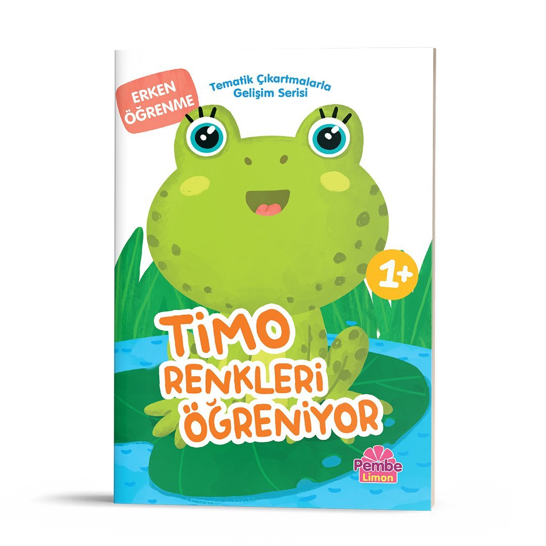 Tematik Çıkartmalarla Gelişim Serisi - Timo Renkleri Öğreniyor