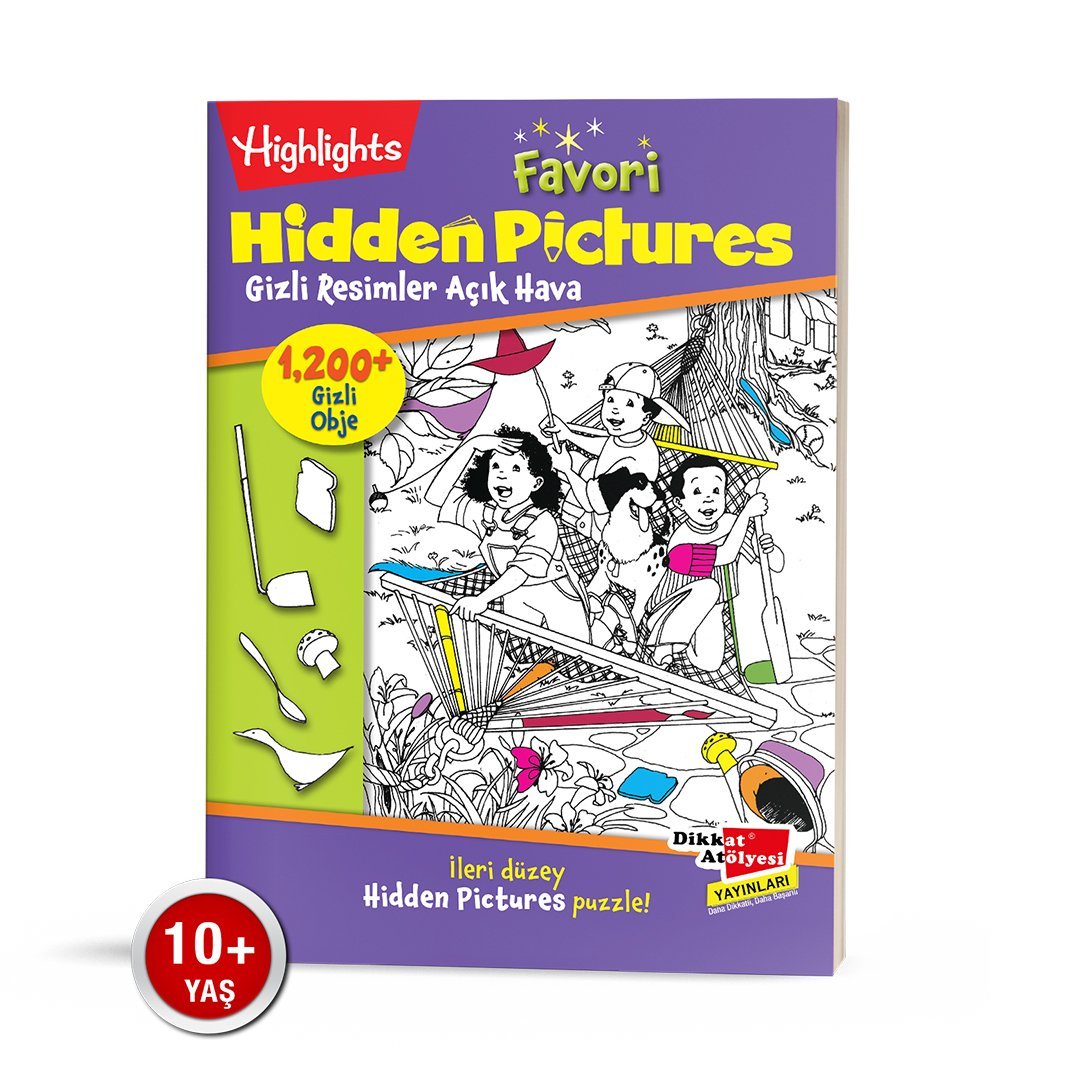 Favori Hidden Pictures - Açık Hava Puzzle (Tek Kitap)