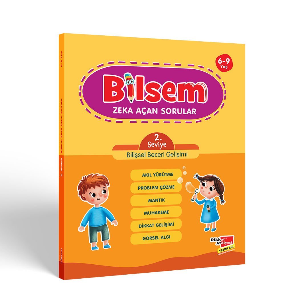 Bilsem Zeka Açan Sorular 2. Seviye - Bilişsel Beceri Gelişimi