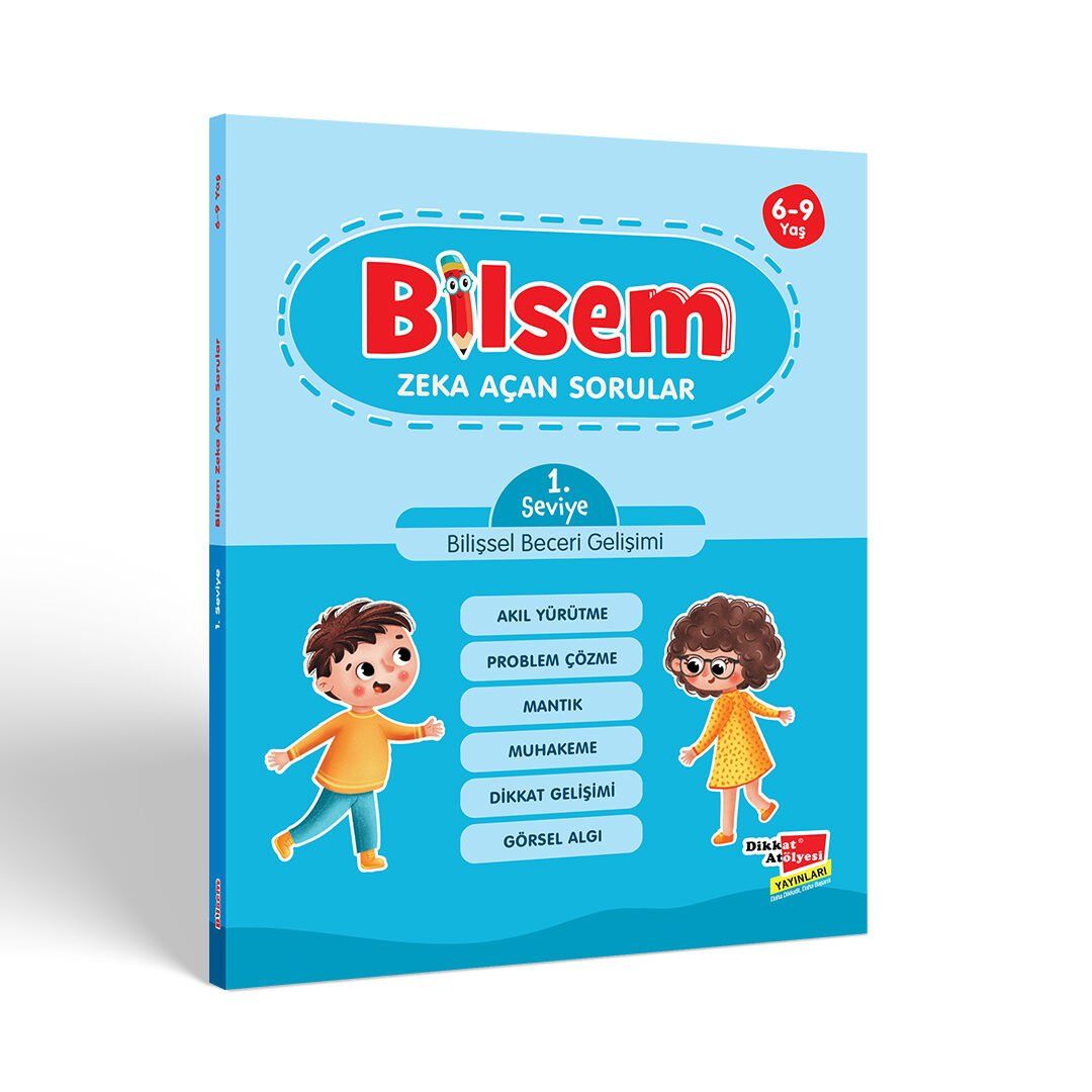 Bilsem Zeka Açan Sorular 1. Seviye - Bilişsel Beceri Gelişimi