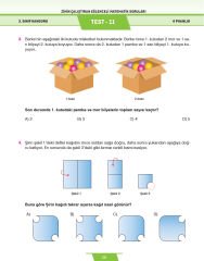 5.Sınıf Zihin Çalıştıran Eğlenceli Kanguru Matematik Soruları