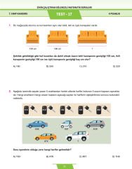 7.Sınıf Zihin Çalıştıran Eğlenceli Kanguru Matematik Soruları