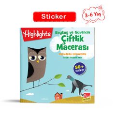 Baykuş ve Güvercin Çiftlik Macerası - Sticker Bulmacalı Hikayeler