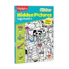 Sticker Hidden Pictures Doğa Puzzle 2'li Set