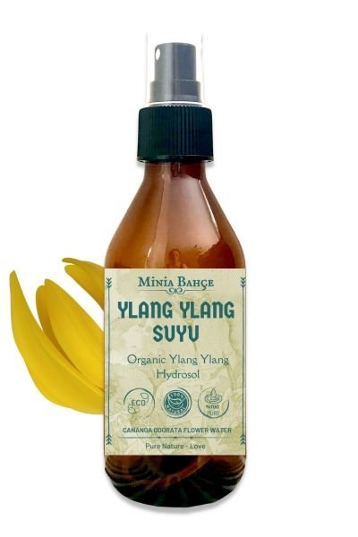 Organik Ylang Ylang Suyu – Yağlı - %100 Doğal, 150m