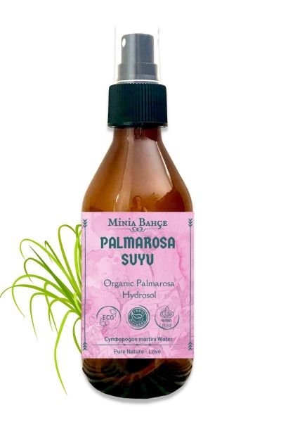 Organik Palmarosa Suyu -%100 Doğal, 150ml