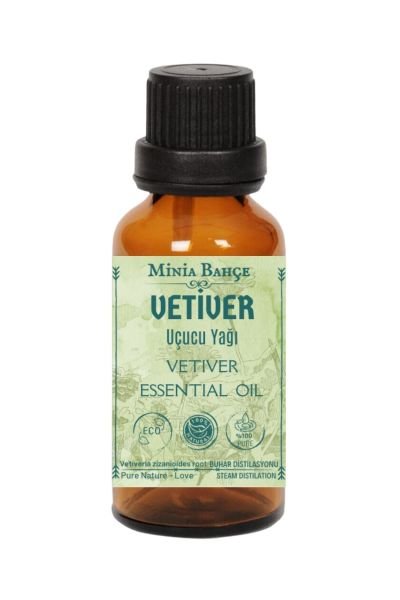 Vetiver Uçucu Yağı , %100 saf, 10ml