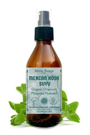 Organik Mercan Köşk Suyu -%100 Doğal Hidrosol, 150ml