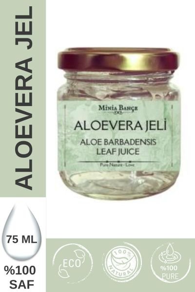 Aloe Vera Jel (Aloe Vera) 75ml, %100 Saf