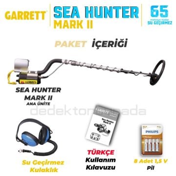 Sea Hunter Mark II Su Altı Dedektörü&Sahil Arama Dedektörü