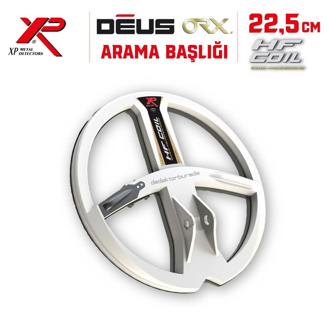 DEUS + ORX Dedektör - 22,5cm HF Başlık