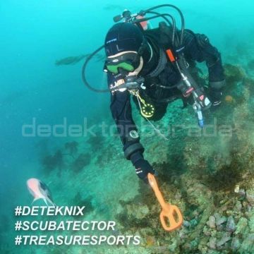 Scuba Tector Su Altı Dedektörü - Siyah