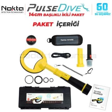 PulseDive Scuba Dedektörü - Sarı