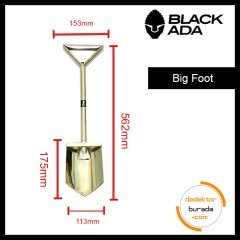 BigFoot - Kısa Kürek - Paslanmaz Çelik