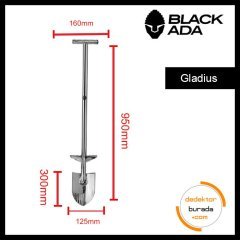 2. El Gladius - Uzun Kürek - Paslanmaz Çelik